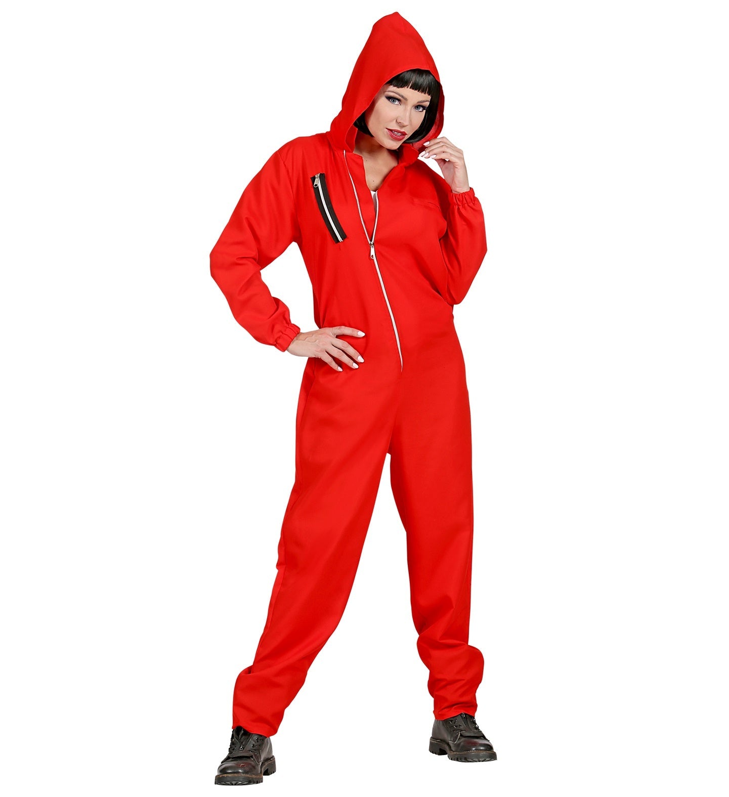 Widmann Haus des Geldes Salvador Dali Kostüm – Roter Overall & Maske - Fasnacht24.ch