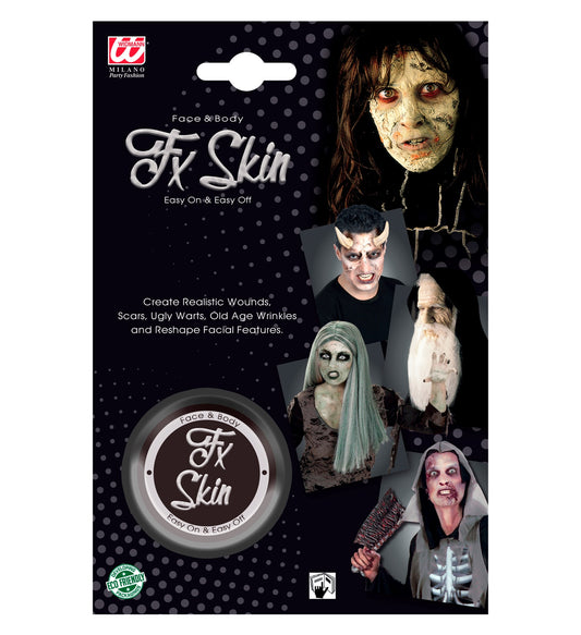 Widmann Horror Skin Modeling Clay in einem 7,2 ml wiederverschließbaren Behälter.