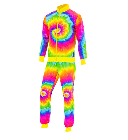 Widmann Neon Psychedelic Jogginganzug – Unisex Trainingsanzug Set - Fasnacht24.ch