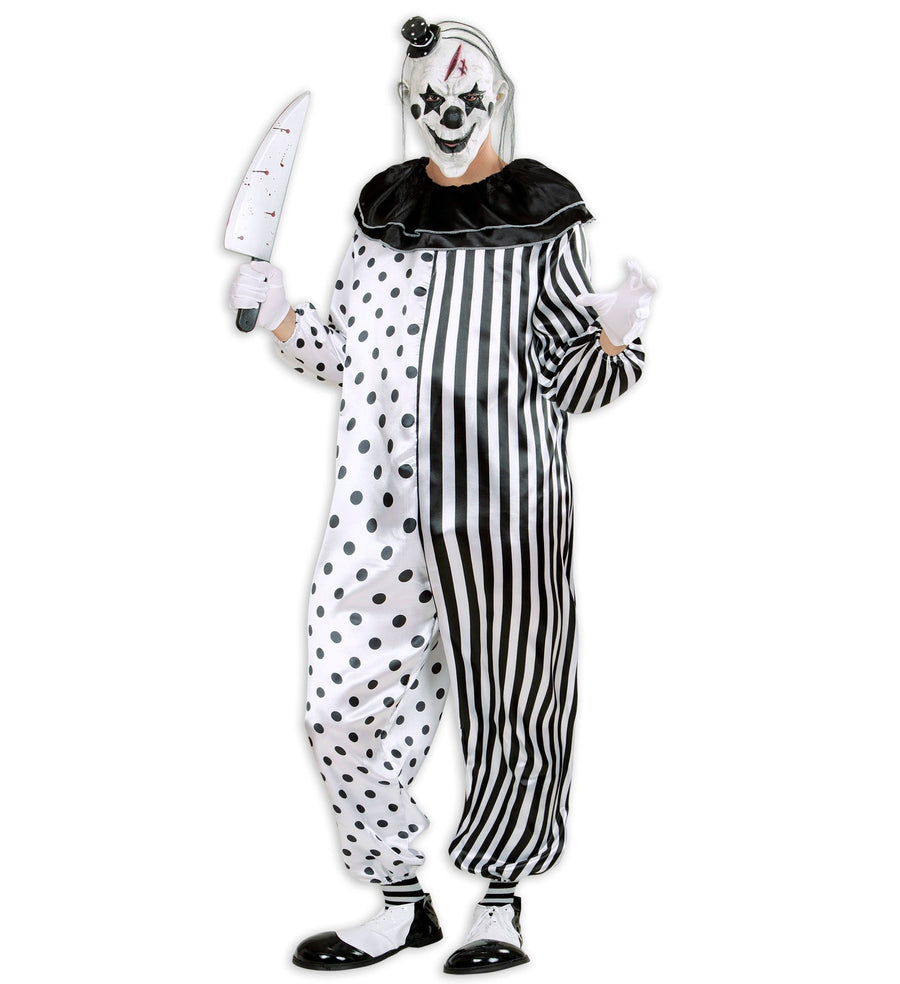 Killer Clown Kostüm Overall Herren – Widmann Horror Pierrot Halloween - Fasnacht24.ch – Produktansicht