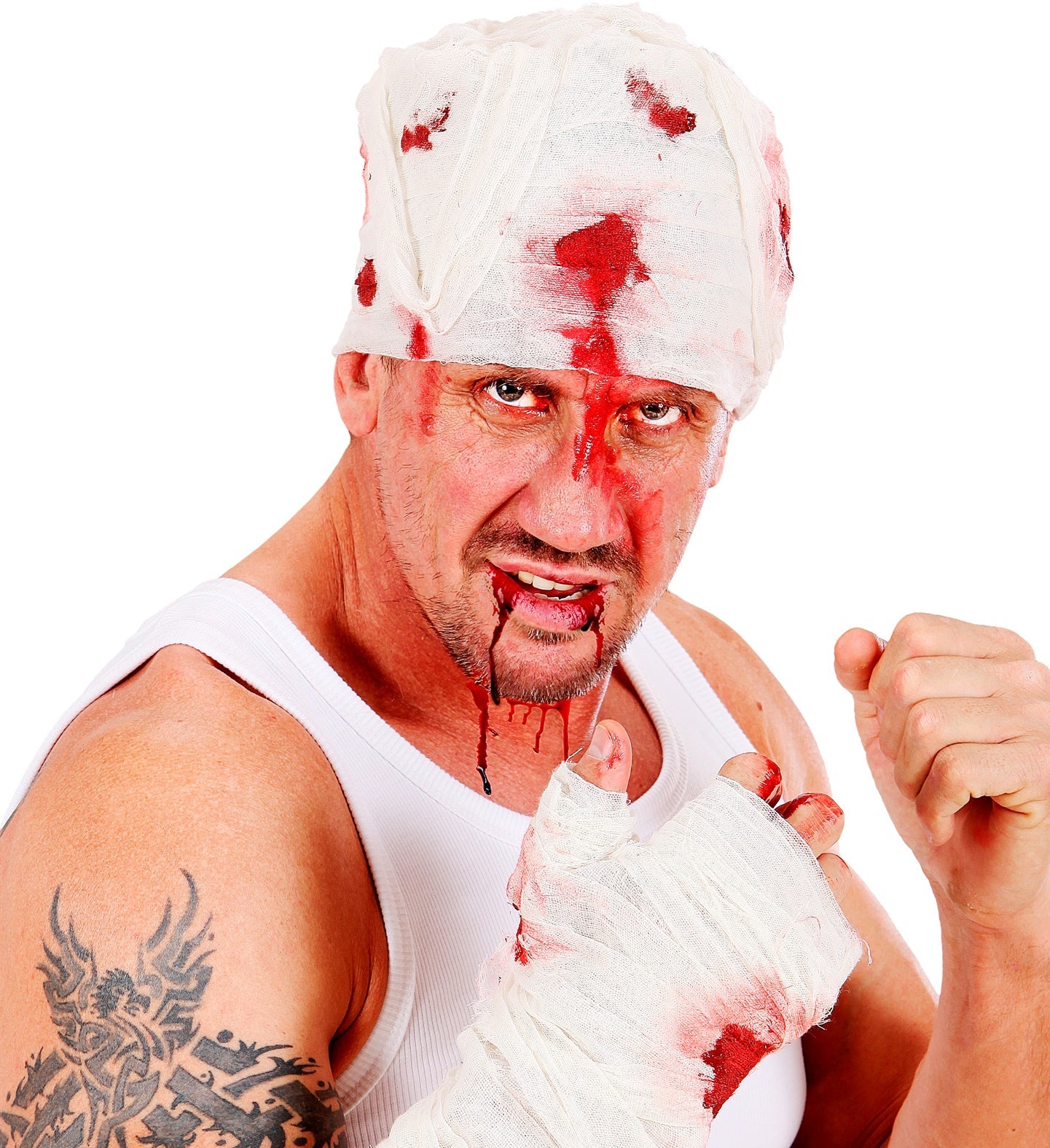 Kunstblut Blutspray in einer 48ml Sprühflasche, rot, für realistische Effekte auf Haut und Kostümen.