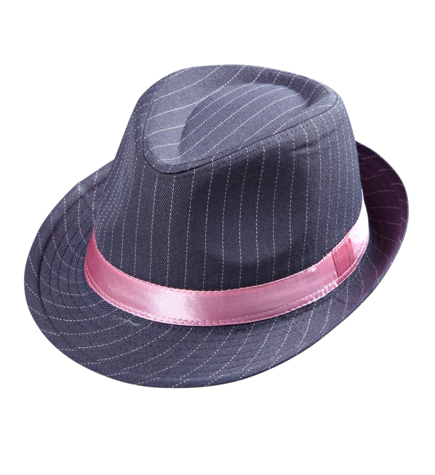 Gangster Hut Nadelstreifen – Widmann – Schwarz Pink – 20er Jahre Stil - Fasnacht24.ch