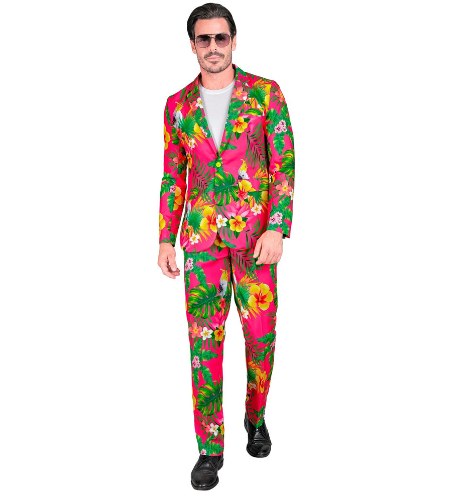 Neon Copacabana Anzug – Widmann Herren Party Outfit UV-Reaktiv – Produktansicht