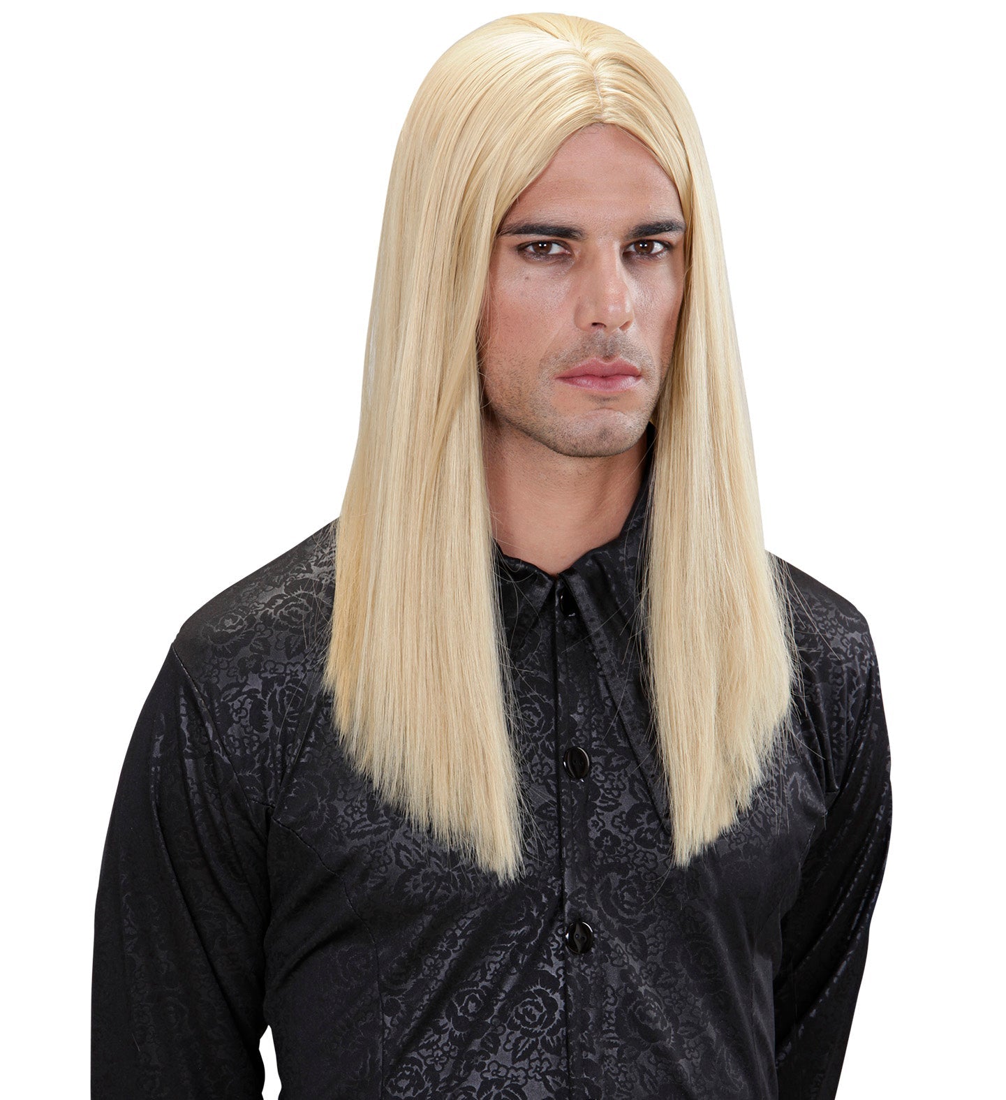 Widmann Dream Hair Victor – Lange Blonde Perücke, Verstellbar & Hitzebeständig - Fasnacht24.ch