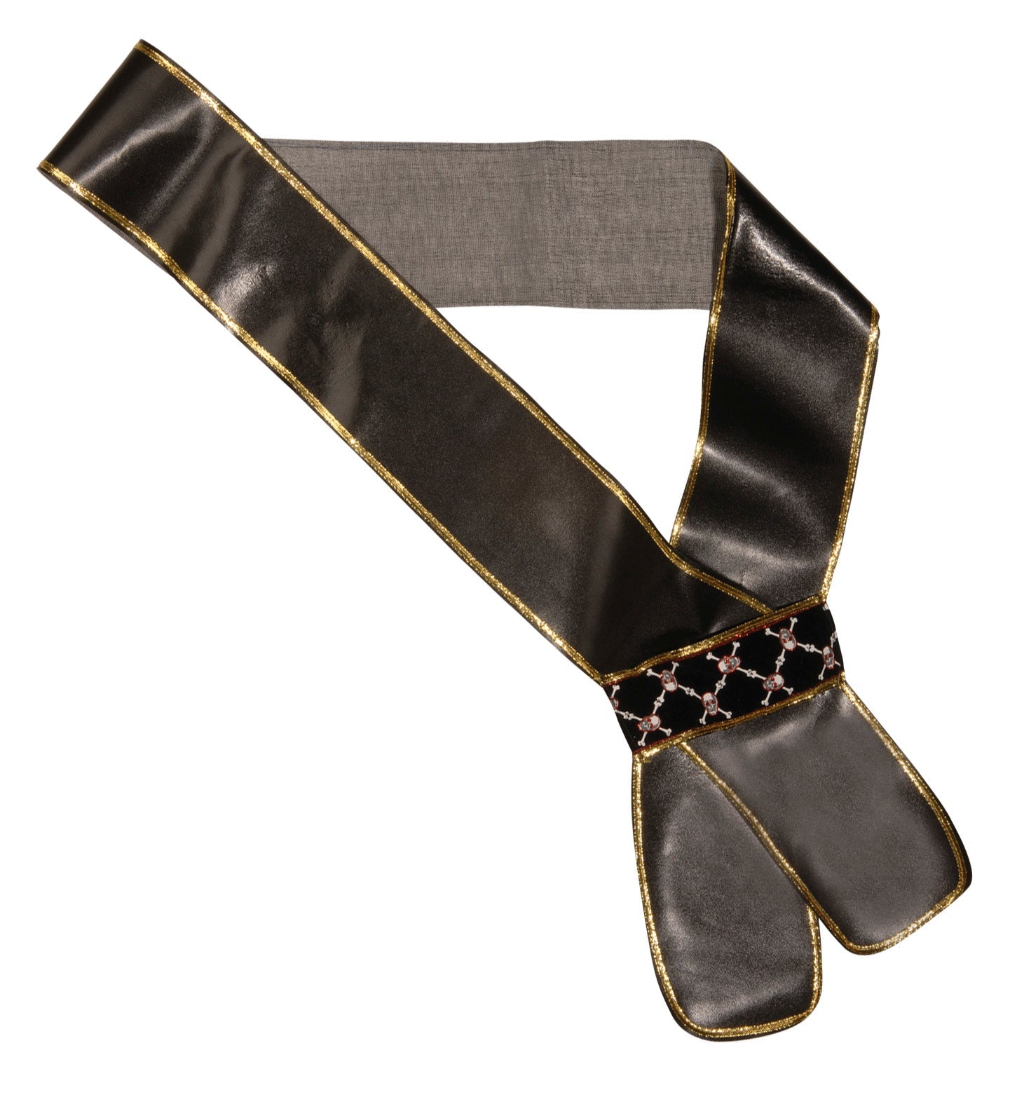 Verstellbarer Piraten-Schwerthalter in authentischer Lederoptik mit Schnellspanner.