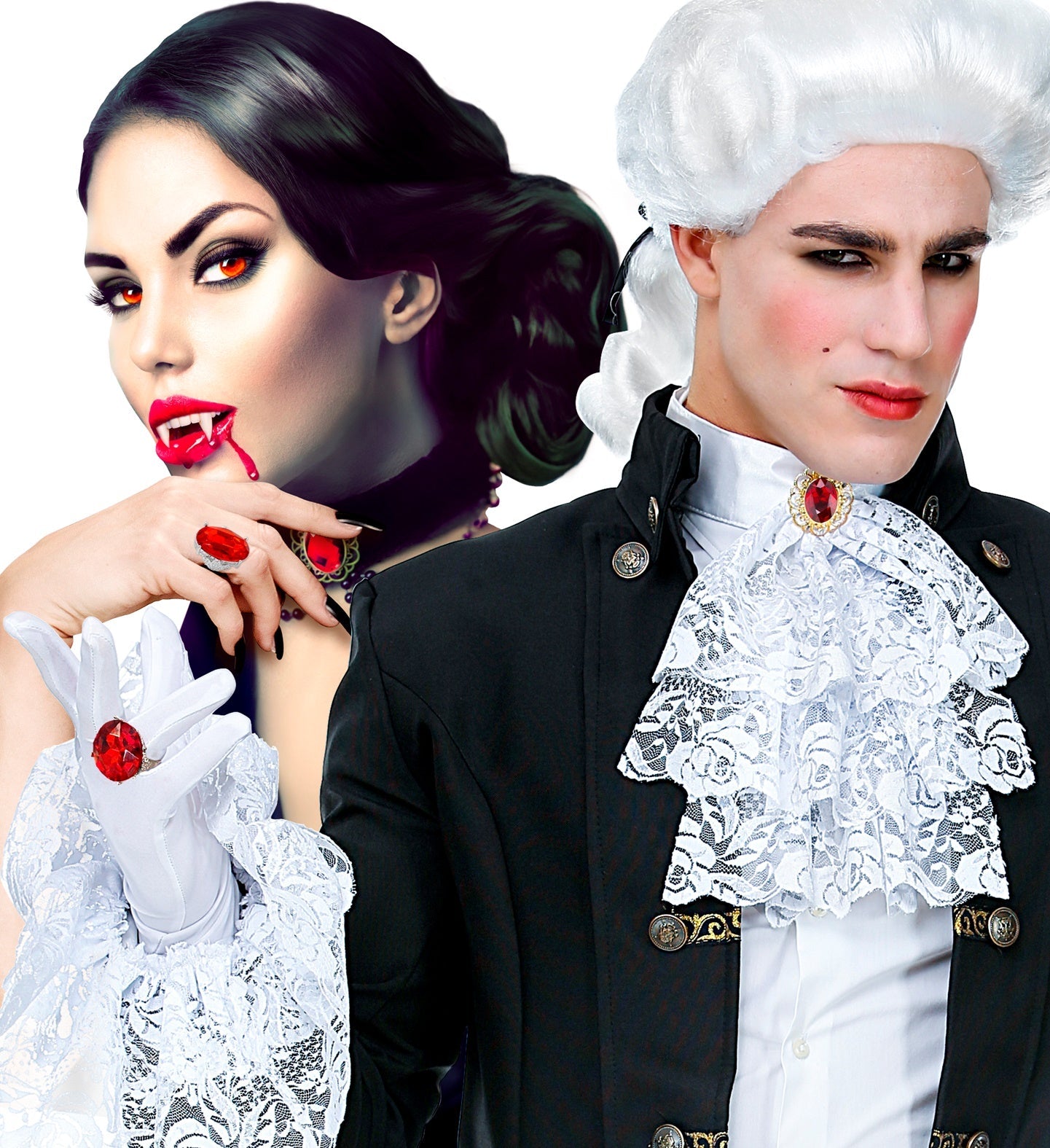 Silberner Ring mit facettiertem rotem Rubin auf hellem Hintergrund, elegant und glänzend.