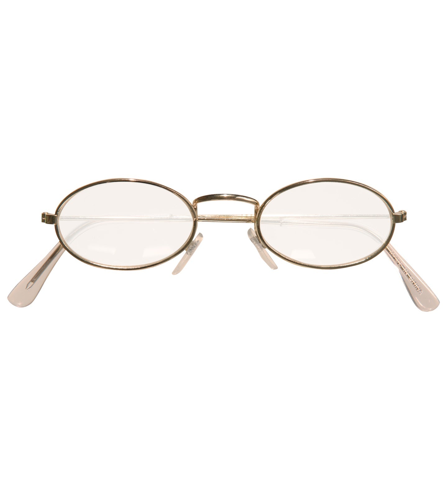 Widmann Santa Brille – Metall Oval Mit Klarem Glas - Fasnacht24.ch