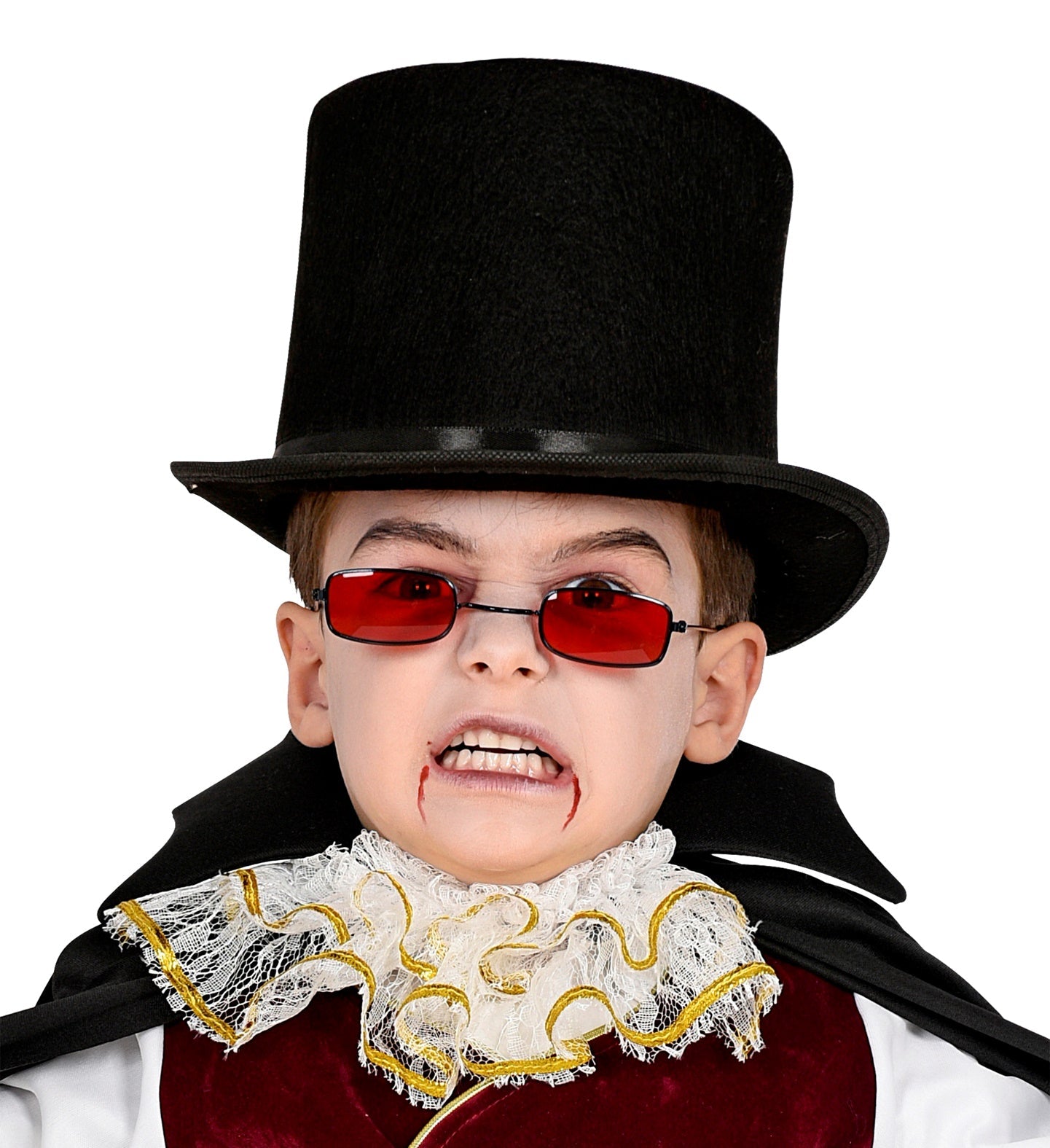 Widmann Schwarzer Filzhut Zylinder – Kinder, Leicht & Formstabil - Fasnacht24.ch