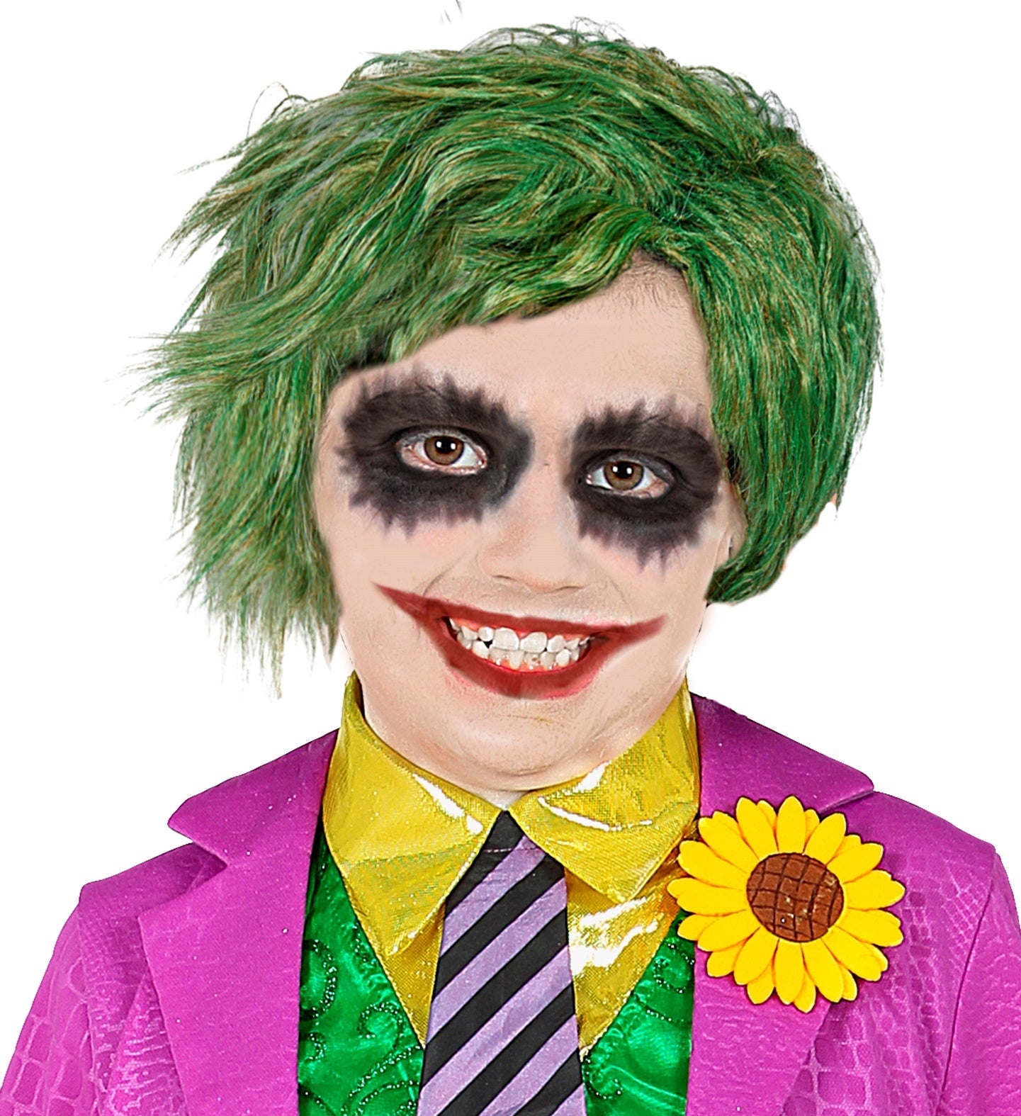 Schwarze Aqua Schminke in einem kleinen Tiegel, ideal für Halloween und Cosplay.