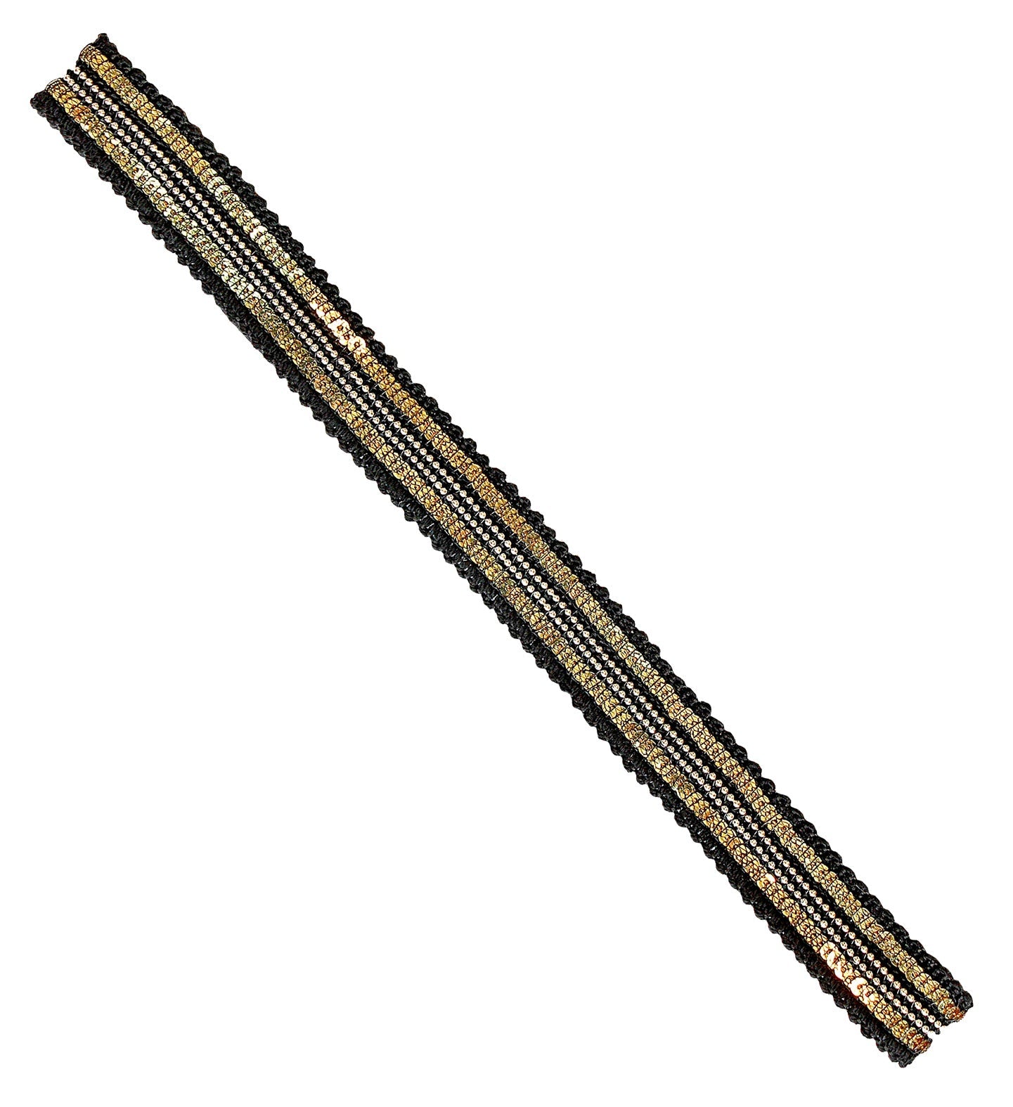 Widmann Schwarzes Cabaret Haarband – Flexibel, Leicht Für Events - Fasnacht24.ch