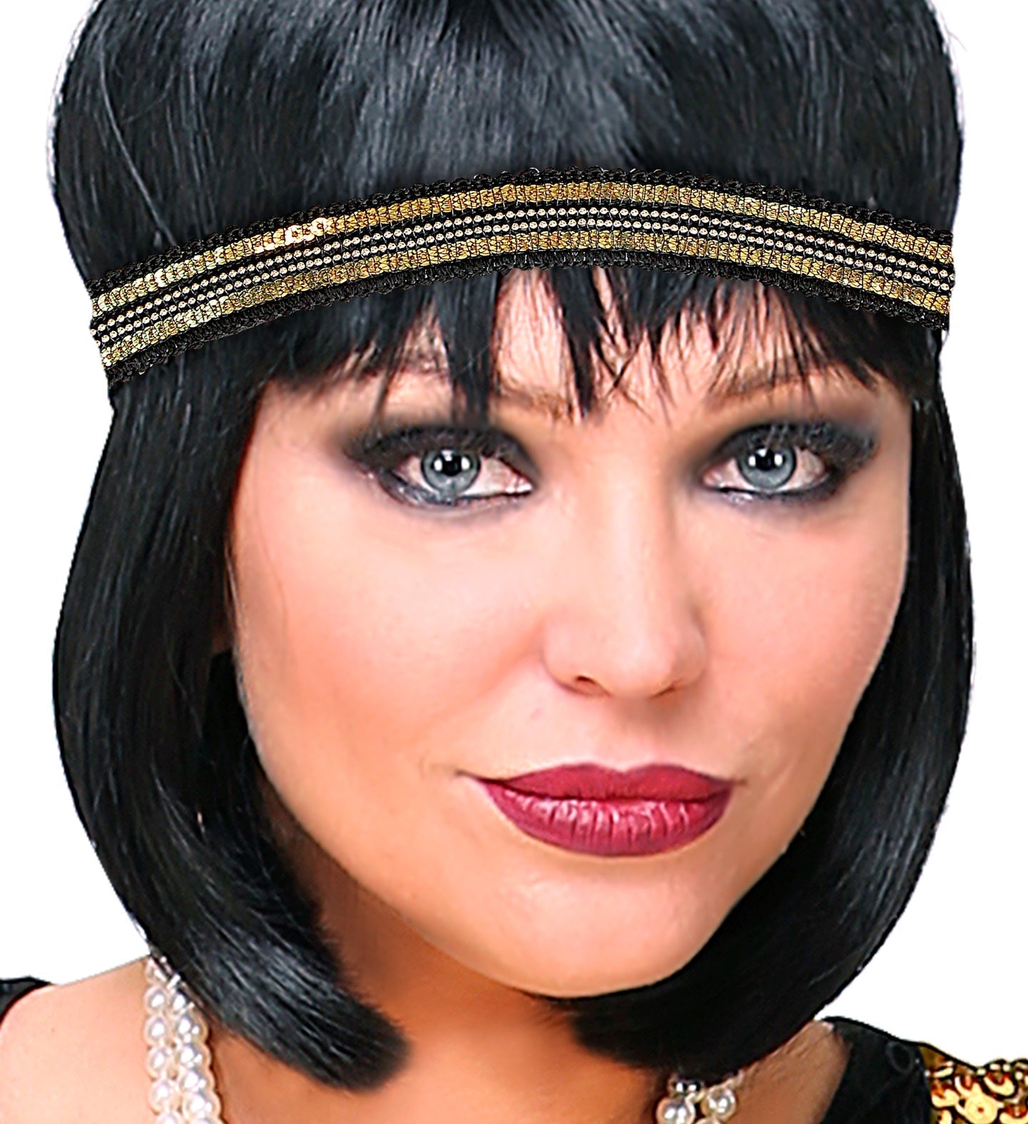 Widmann Schwarzes Cabaret Haarband – Flexibel, Leicht Für Events - Fasnacht24.ch