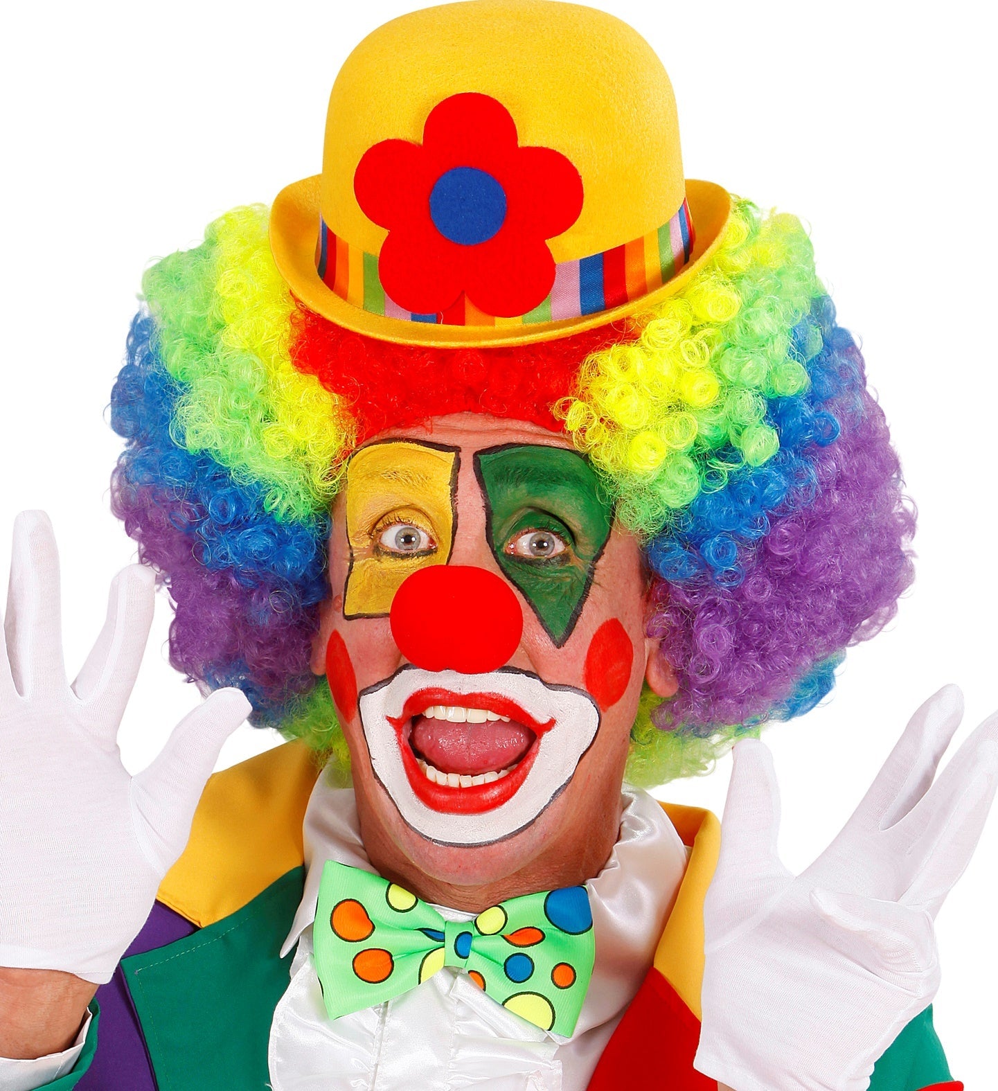 Widmann Schminkstifte Set mit fünf Farben Rot, Grün, Braun, Pink und Violett in Stiftform