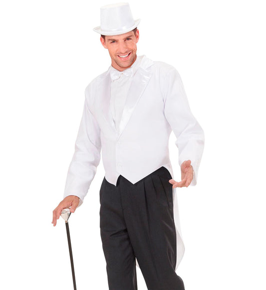 Tuxedo Frack Weiß – Widmann Herren Paradefrack Mit Satin-Lapels - Fasnacht24.ch