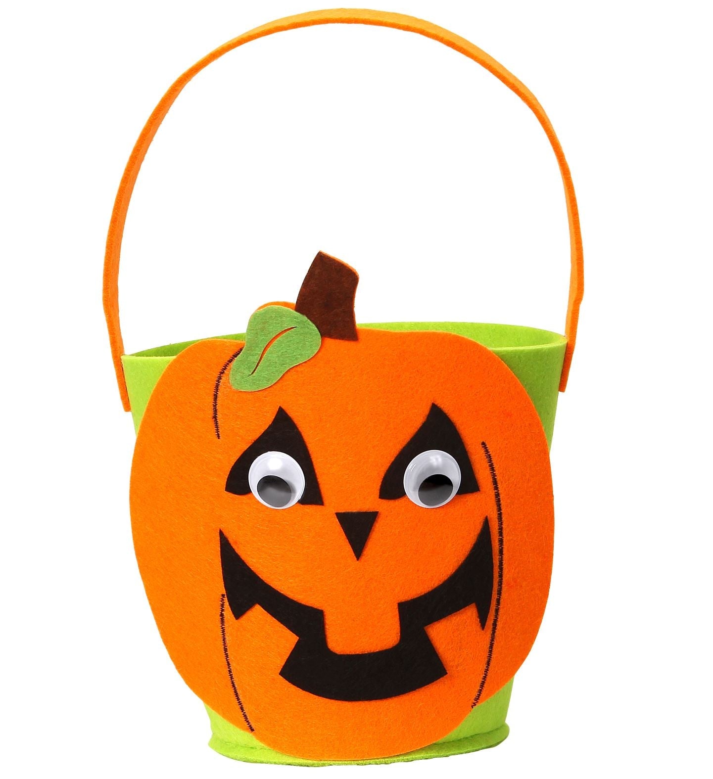 Halloween Eimer – Widmann Kürbis Trick-or-Treat Tasche Für Kinder - Fasnacht24.ch