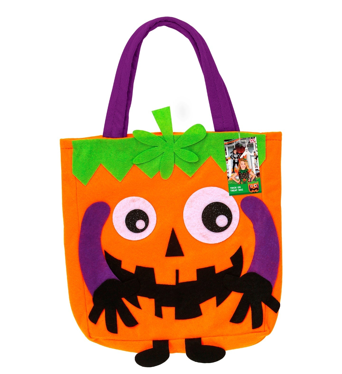 Halloween Tasche – Widmann Kürbis Umhängetasche Für Trick Or Treat - Fasnacht24.ch