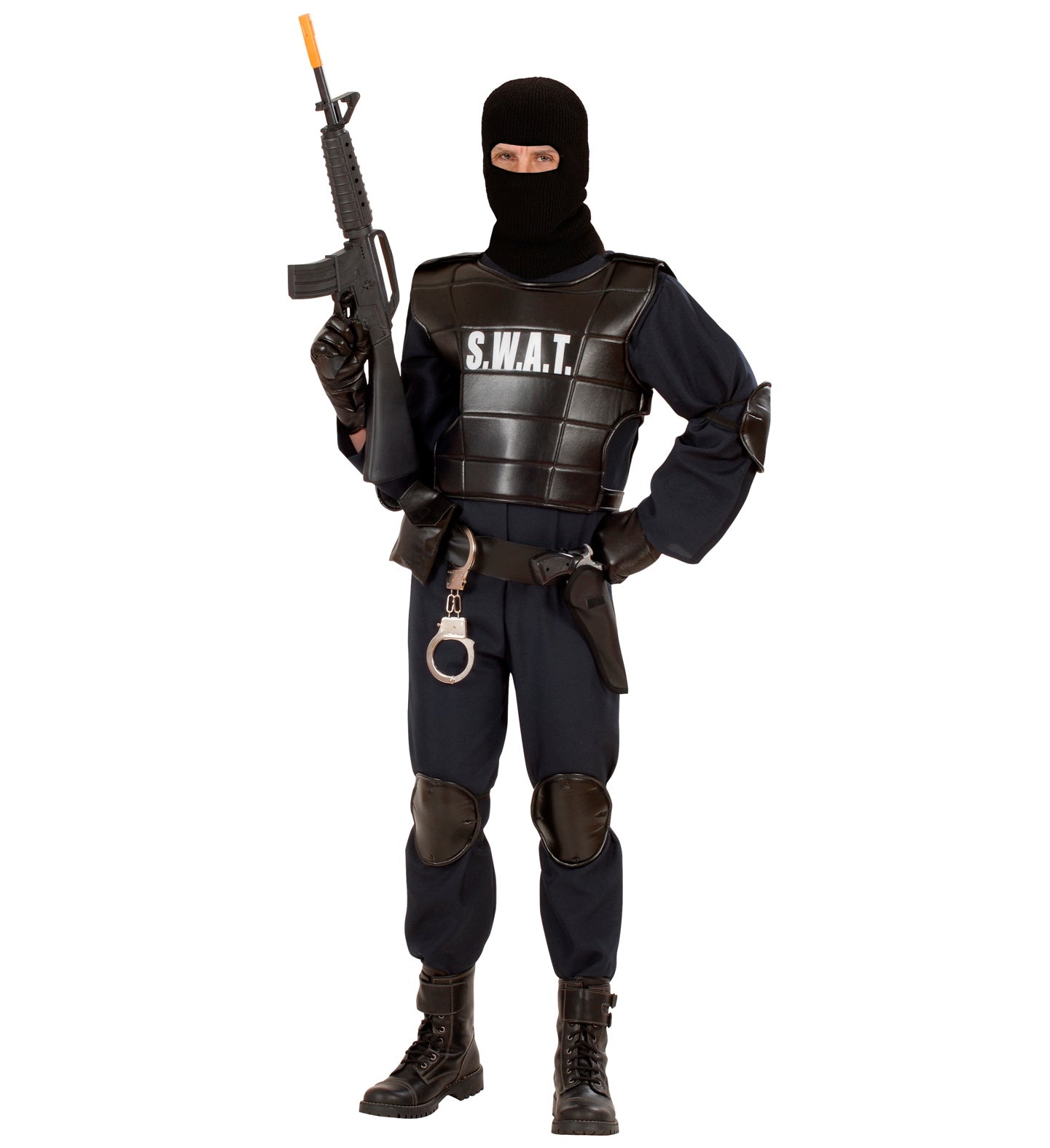 Widmann SWAT Herrenkostüm – Komplettset Mit Overall & Schusssicherer Weste - Fasnacht24.ch