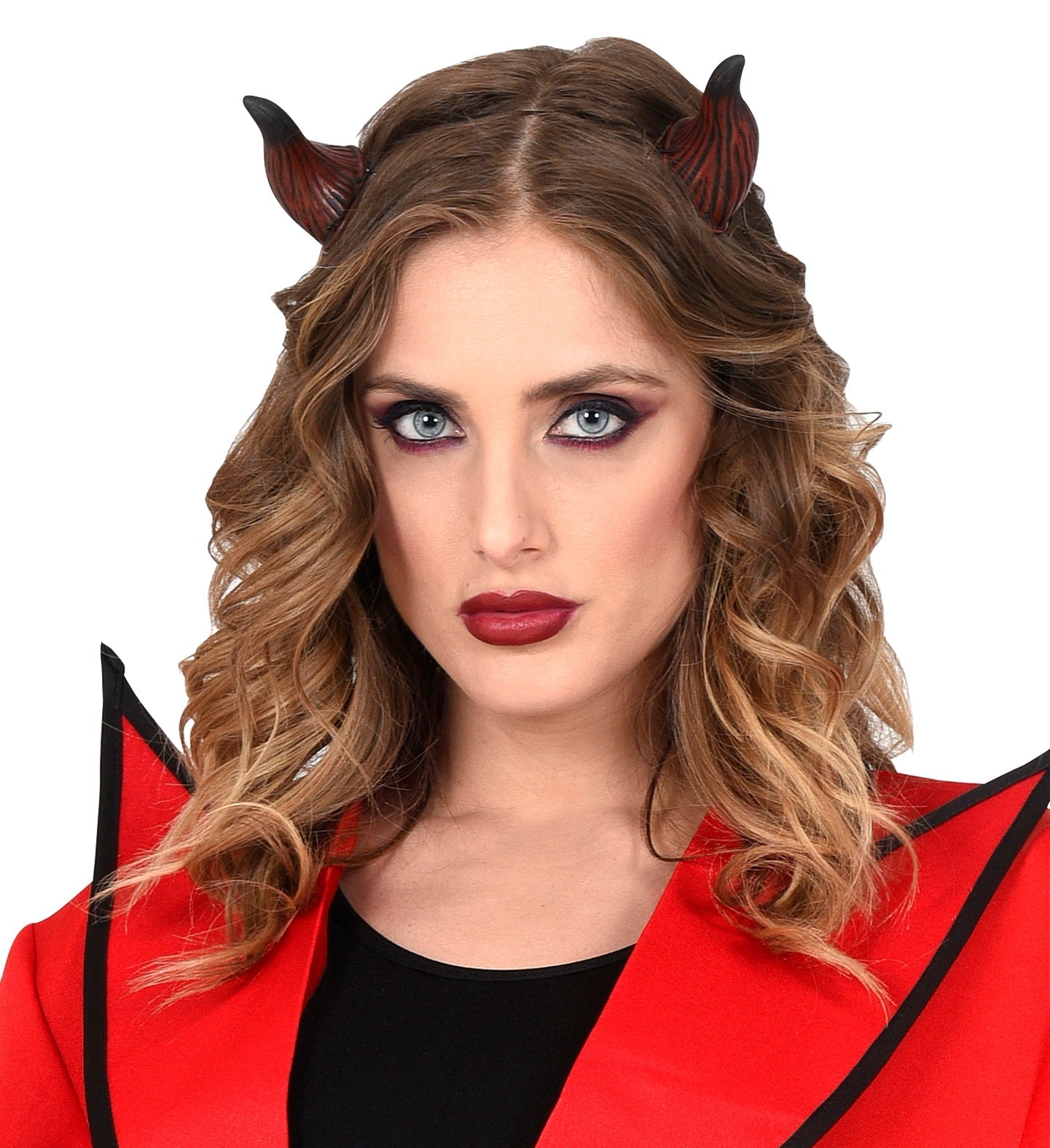 Widmann Teufelshörner Haarreif – Leichtes Schaumstoff Kostümzubehör - Fasnacht24.ch