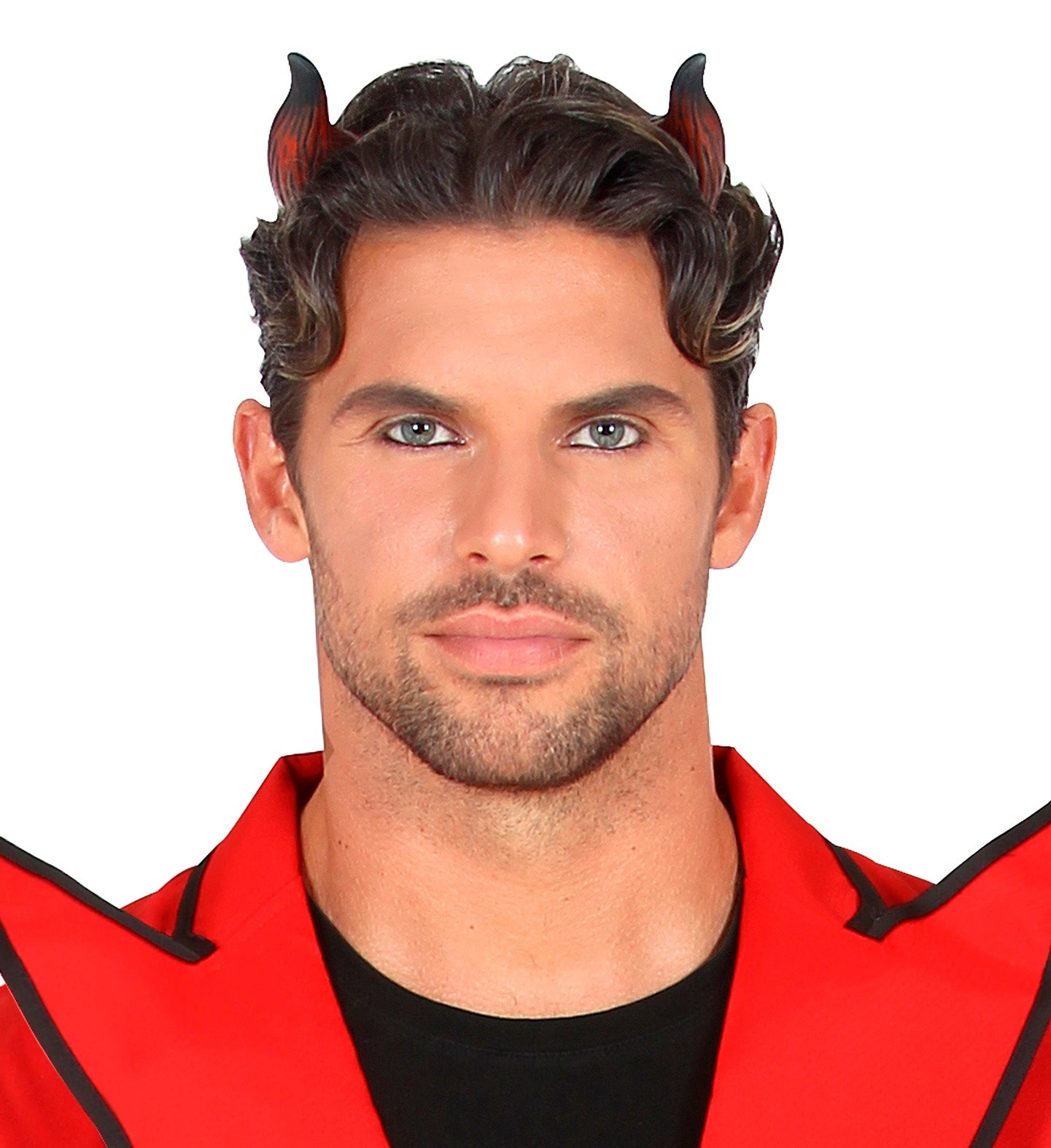 Widmann Teufelshörner Haarreif – Leichtes Schaumstoff Kostümzubehör - Fasnacht24.ch