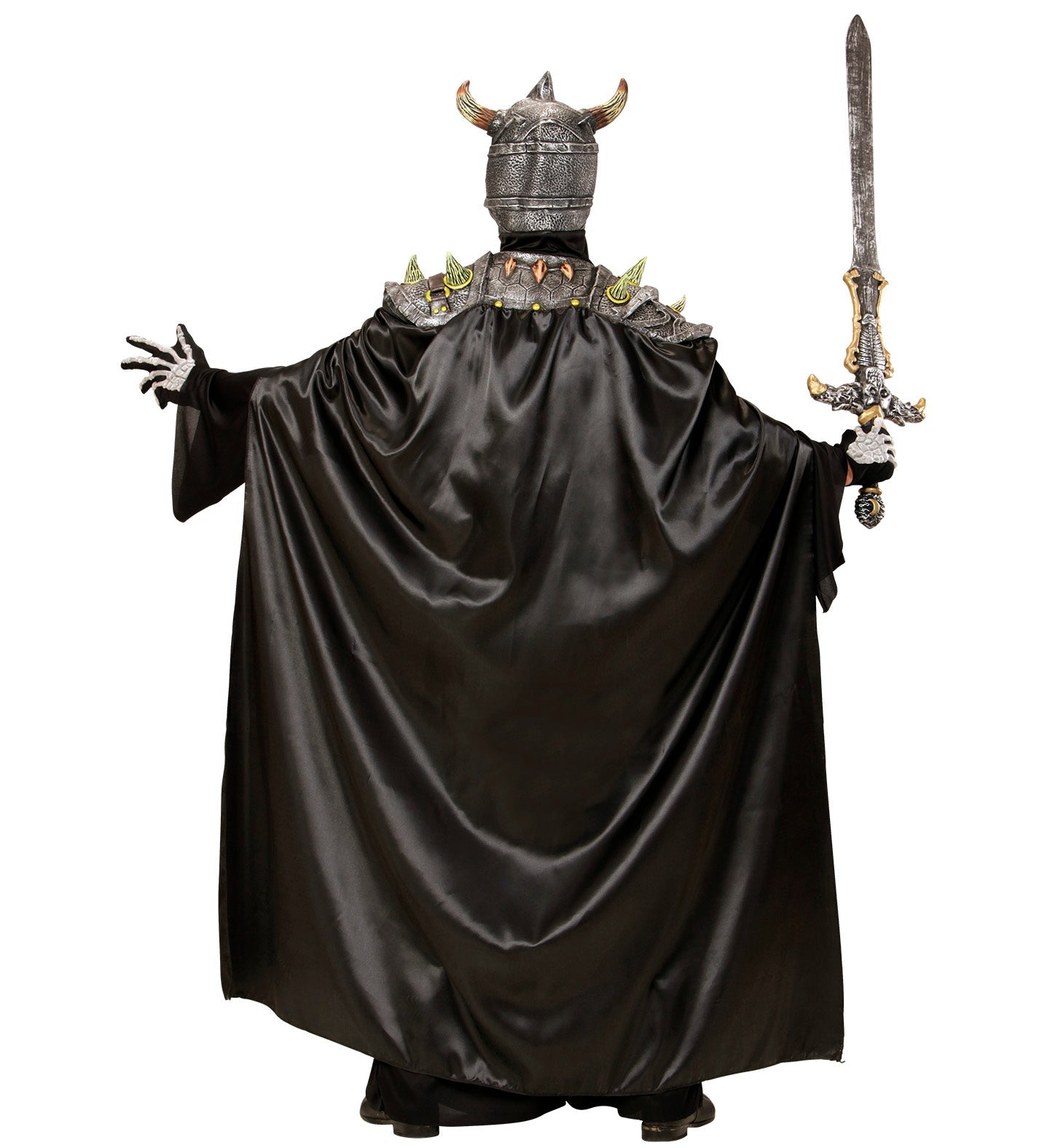 Widmann Totenkopf Warlord Kostüm – Schädelmaske, Schulterrüstung & Umhang - Fasnacht24.ch