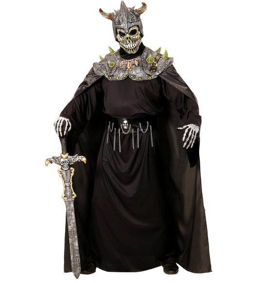 Widmann Totenkopf Warlord Kostüm – Schädelmaske, Schulterrüstung & Umhang - Fasnacht24.ch