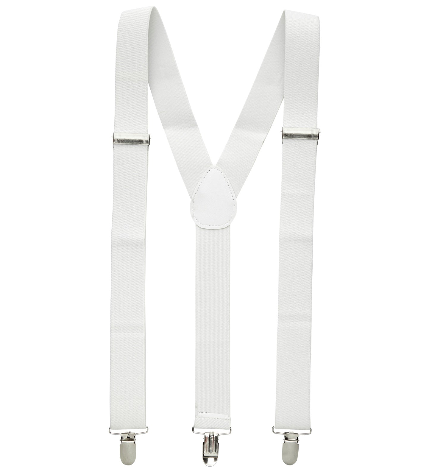 Hosenträger Weiß – Widmann Ultra-Lang 120cm Verstellbar - Fasnacht24.ch