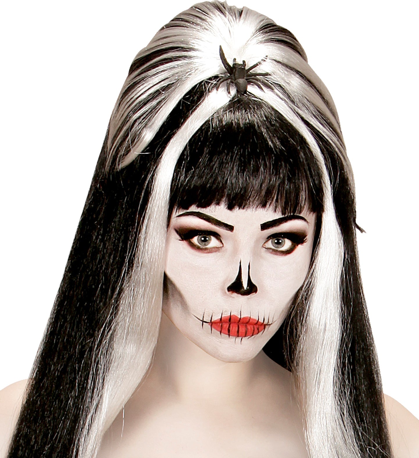 Widmann Aqua Make Up in einem 30ml Tube, weiße Creme für gleichmäßige Gesichtsbemalung.