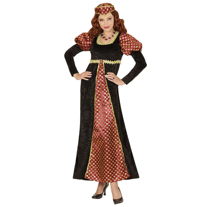 "FAIR MAIDEN" (Kleid, Kopfbedeckung)