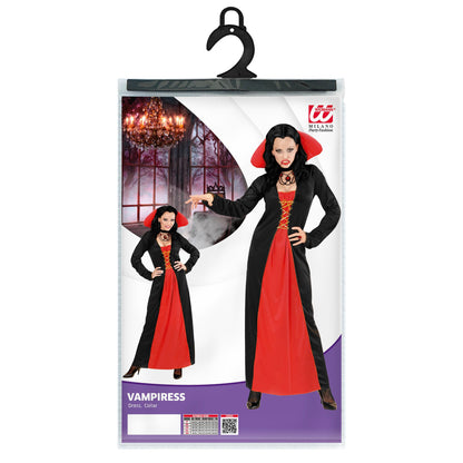 "VIKTORIANISCHE VAMPIRIN" (Kleid, Kragen)