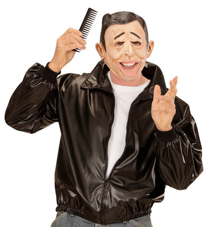 "3/4 MASKE GREASER MIT OFFENEM MUND"