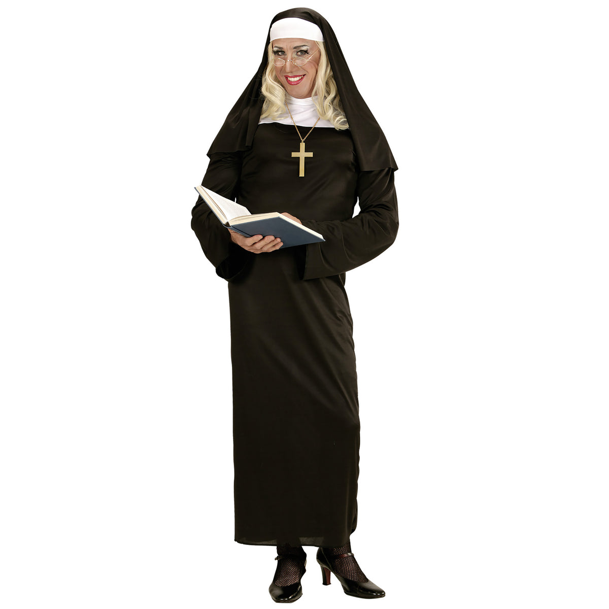 "NONNE" (Tunika, Haube)