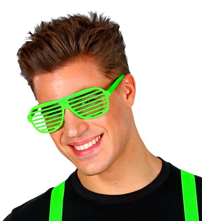 "NEON GRÜNE ATZENBRILLE"