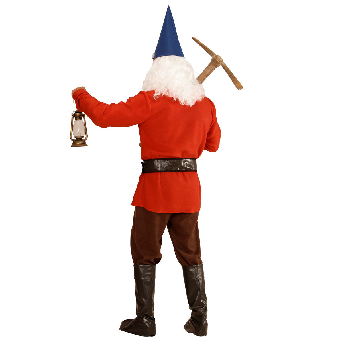 Roter Zwerg Kostüm von Widmann für Erwachsene – Seitenansicht
