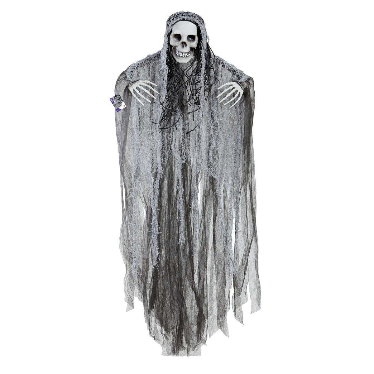 Grim Reaper Halloween Dekofigur 90 cm – Unheimliche Atmosphäre für Fasnacht & Mottoparty