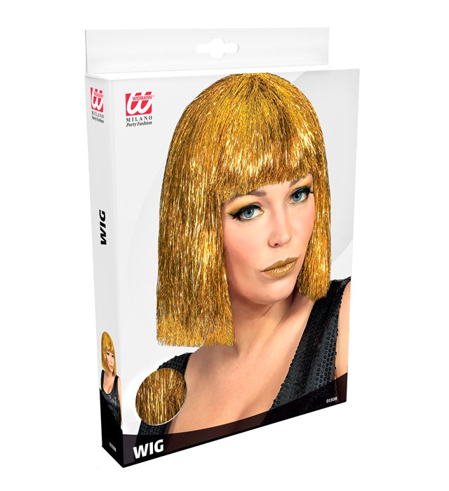 "PERÜCKE GLITZY VEGAS GOLD" in Box