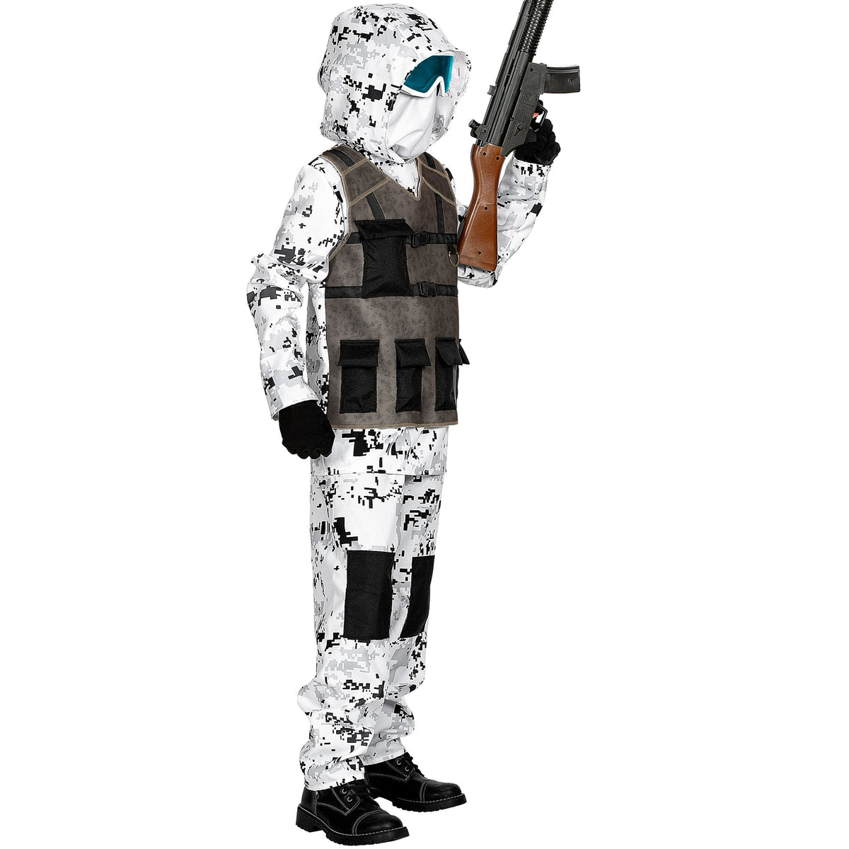 "ARCTIC SPECIAL FORCES" (Oberteil mit Kapuze, Hose, Maske)