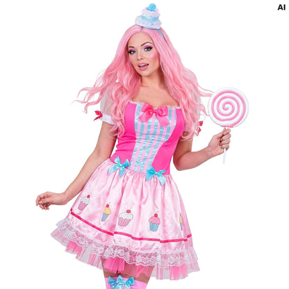 "CUPCAKE GIRL" (Kleid, Minihut)