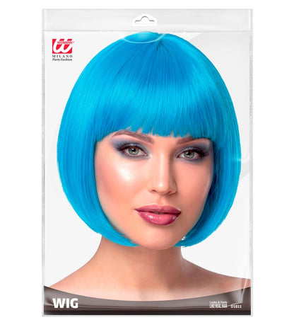 "HELLBLAUE BOB PERÜCKE" in Polybag