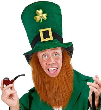 "ZYLINDER MIT BART LEPRECHAUN" 25 cm