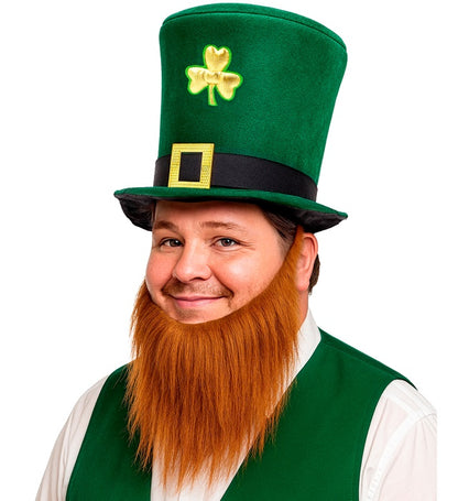 "ZYLINDER MIT BART LEPRECHAUN" 25 cm