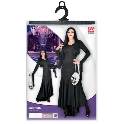 "MORTISIA" (Kleid, Totenkopftasche)