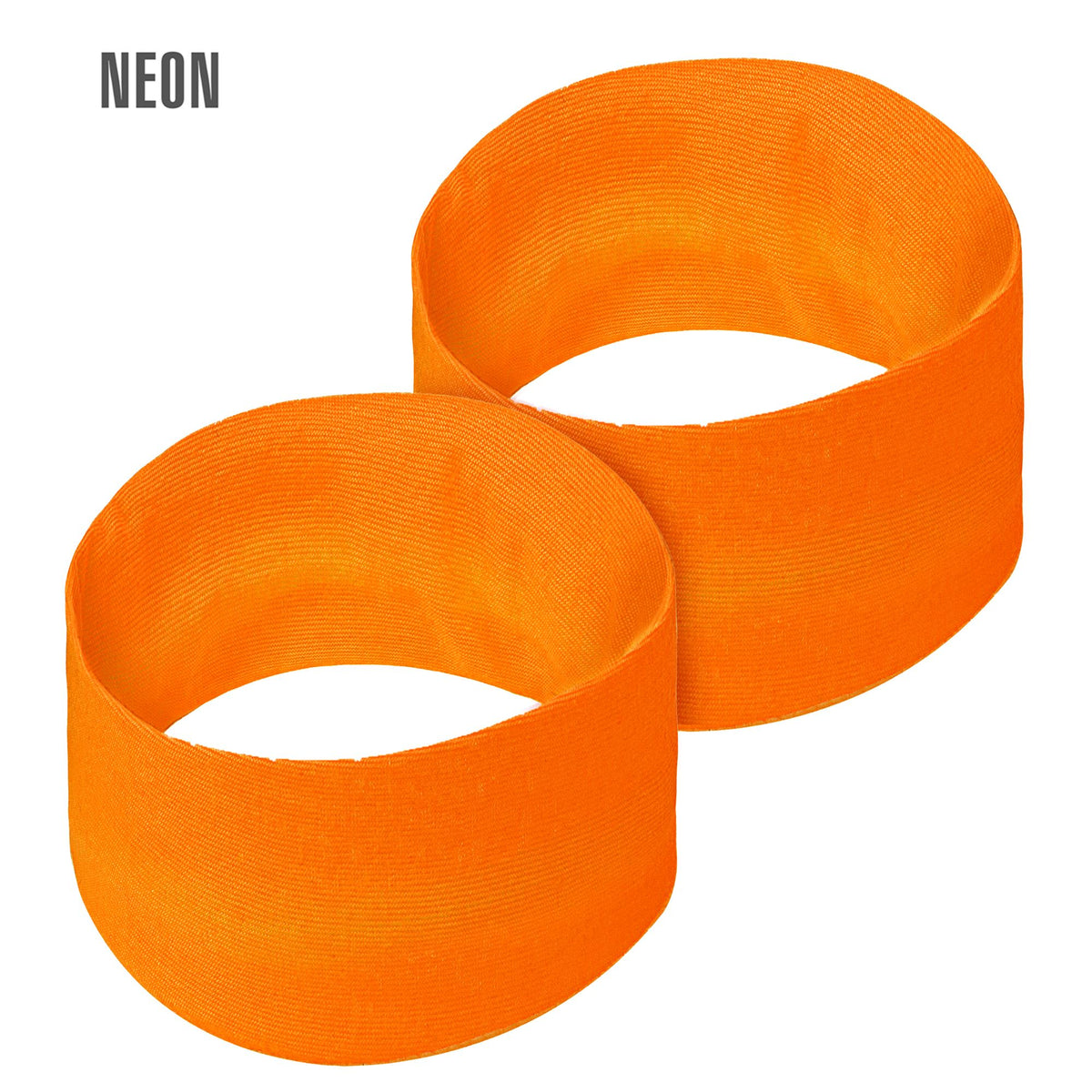 Paar "NEON ORANGE ARMBÄNDER"