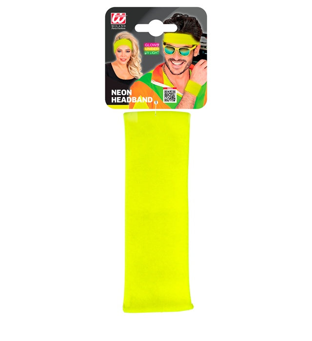 "NEON GELBES STIRNBAND"