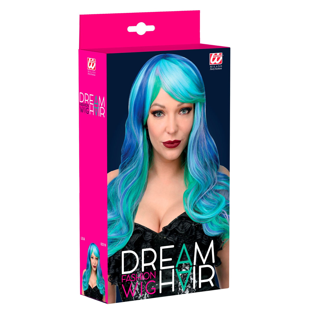 "LEIA DREAM HAIR PERÜCKE" (mit hochwertiger Silikonhaut) in farbiger Box