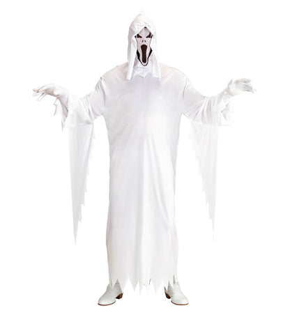 "GESPENST" (Tunika, Maske mit Kapuze)