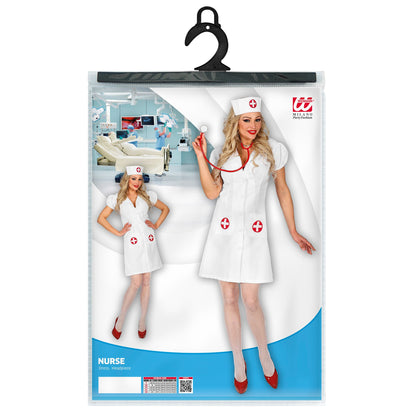 "KRANKENSCHWESTER" (Kleid, Haube)