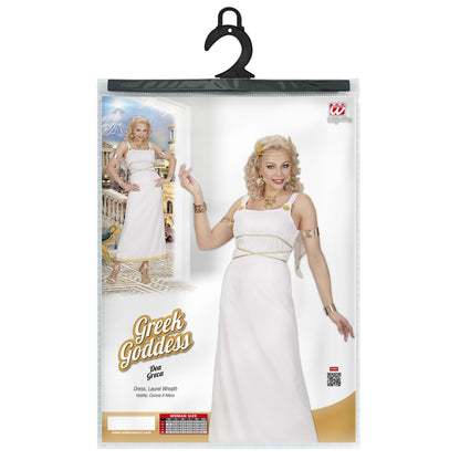 "GRIECHISCHE GÖTTIN" (Kleid, Lorbeerkranz)