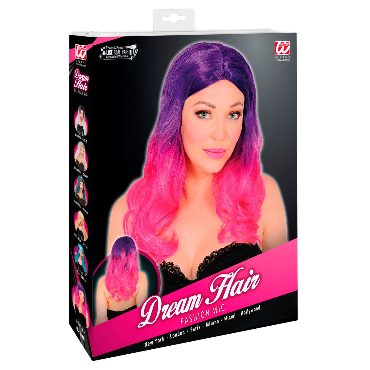 "PINK OMBRE' DREAM HAIR PERÜCKE" in farbiger Box