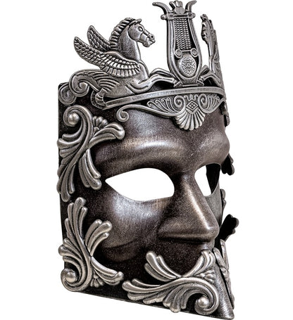 "GRIECHISCH - RÖMISCHE ANTIKE SILBERNE MASKE"