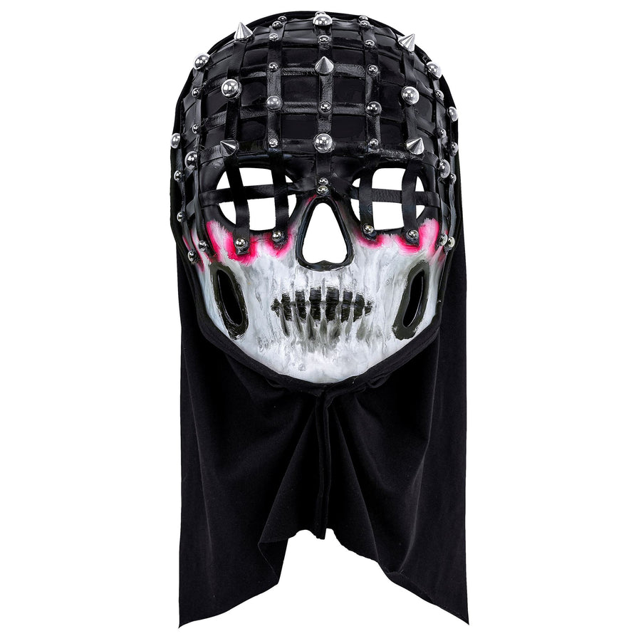 Widmann Maske lebender Toter mit Kapuze und Nieten – Produktansicht