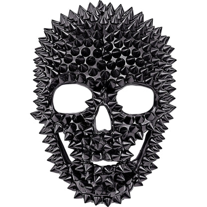 "TOTENKOPF MASKE MIT NIETEN"